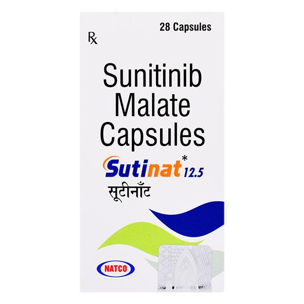 SUTINAT 12.5 Capsule 28's - Cancer Oncology-Tar