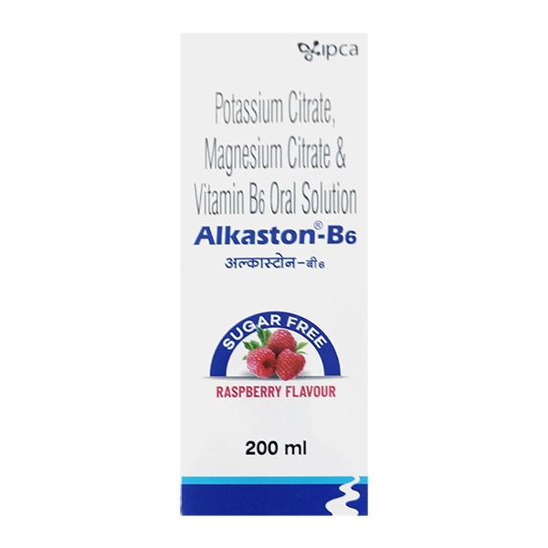 Netmeds | ALKASTON B6 SUGAR FREE RASPBERRY FLAVOUR Oral Solution 200ml
