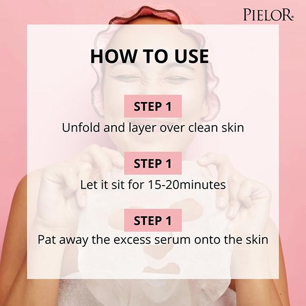PIELOR VITAL INFUSION BLACK CHARCOAL FIRMINGMASK 25 ml - Sheet Masks