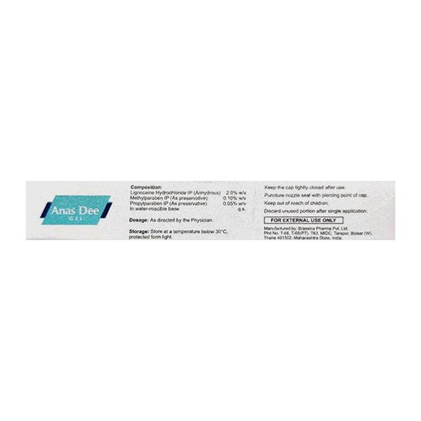 Anas Dee Gel 30gm - Anaesthesia - Local-Ana