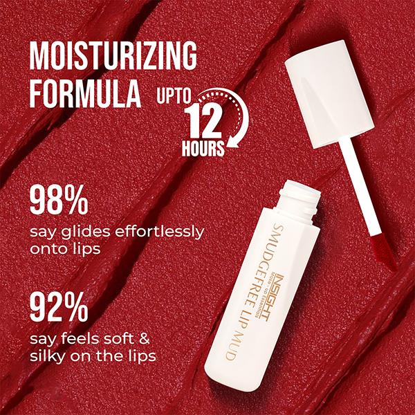 Insight Cosmetics Smudge Free Lip Mud - Outburst 3.5 ml - Liquid Lipsticks