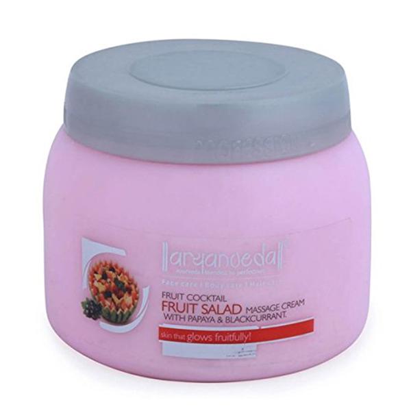 Aryanveda Fruit Salad Massage Cream - Papaya & Blackcurrant Extract 400 gm - Facial Kits