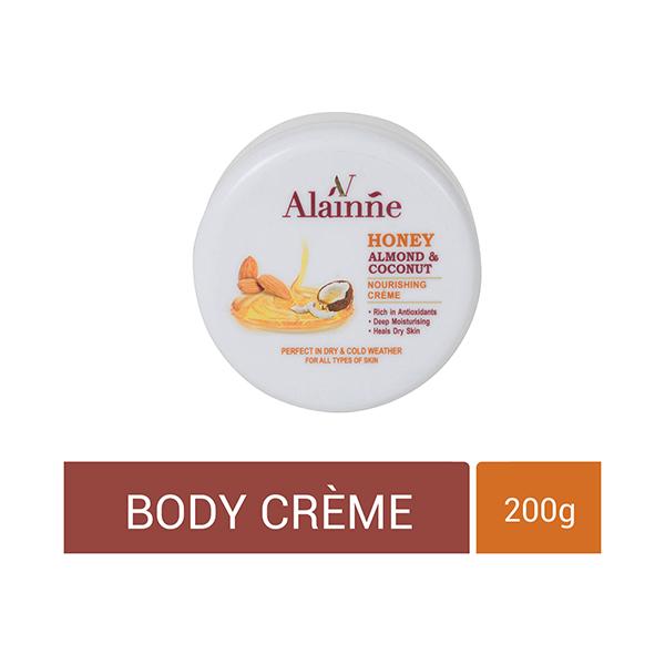 Alainne Honey Almond and Coconut Nourishing Body Creme 200 gm - Lotions & Creams