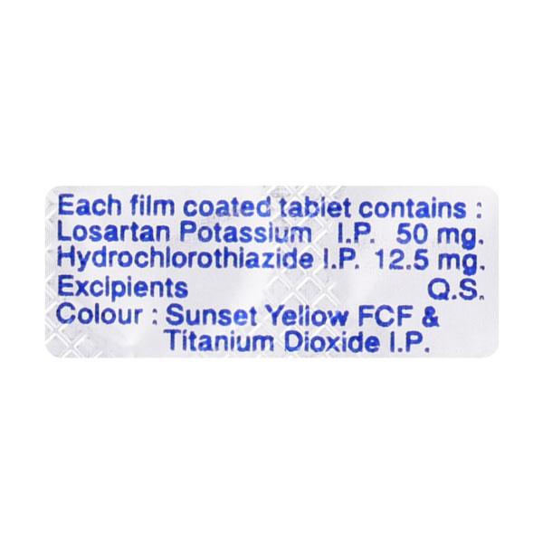 LTK H 50/12.5mg Tablet 10'S - Hypertension-Ang