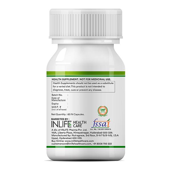 INLIFE Neem & Peppermint Oil Veg Capsule 60's - Digestive Health