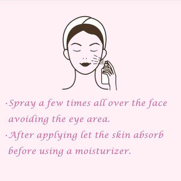 Precious & Nature'S Organic Damask Rose Water For Skin Tightening and Rejuvenation 100 ml - Face Serum