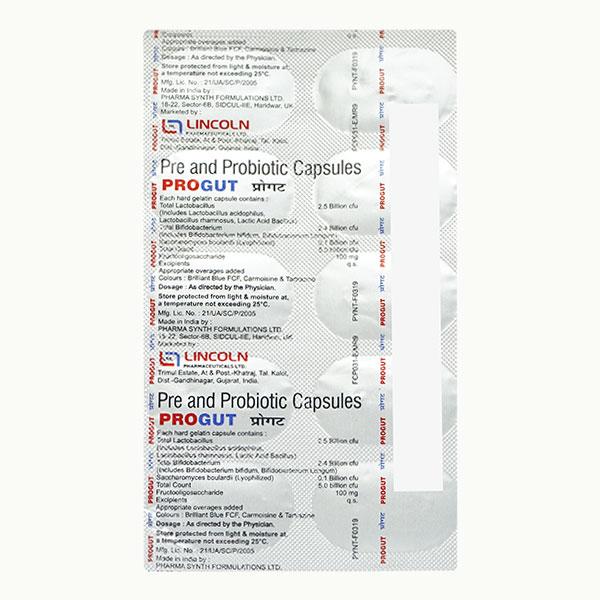 Progut Capsule 10'S - Diarrhoea-Ant