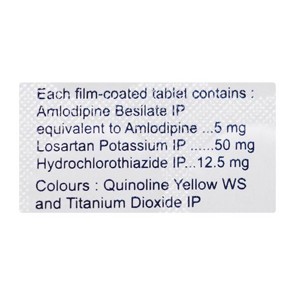 AMLOZAAR H Tablet 15's - Hypertension-Cal