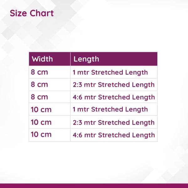 Flamingo Flamiplast Elastic Adhesive Bandage (OC - 2068) (10 cm x 1 mtr) - Bandages