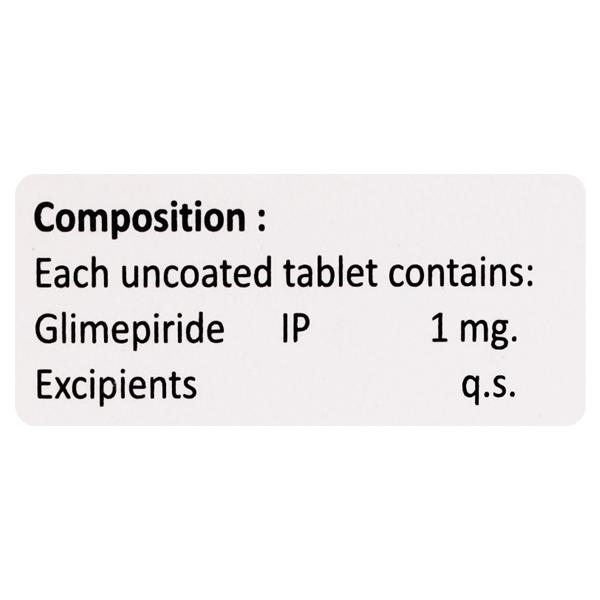 MEPRIDE 1 Tablet 15's - Diabetes-Ant