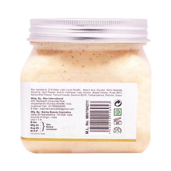 Jeva Gold Scrub for Healthy Glowing and Radiant Skin 380 ml - Scrubs & Exfoliants