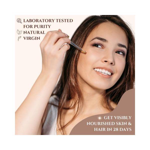 Essentia Extracts Combo of 2 Cold-pressed Onion Black Seed Oils, 200ml (100ml + 100ml) 2's - Massage Oils