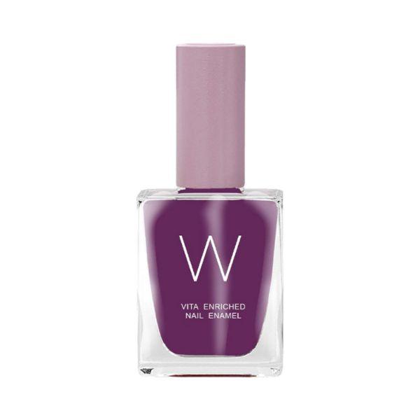 W Vita Enriched Nail Enamel Plum 10 ml - Nail Polish
