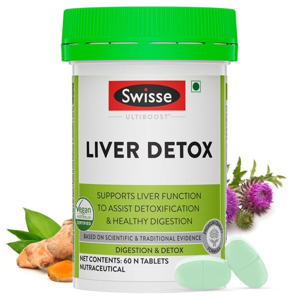 Netmeds | Swisse Ultiboost Liver Detox Tablet 60's