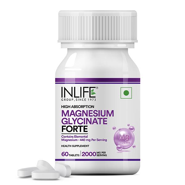 Netmeds | INLIFE Magnesium Glycinate Forte Tablets 60's