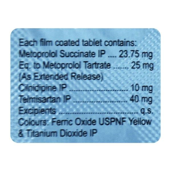 CILACAR TM 25 Tablet 10's - Hypertension-Ana