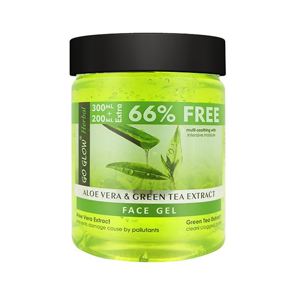 Netmeds | Berina Go Glow By Berina Aloevera & Tea Tree Extract Face Gel 500 ml