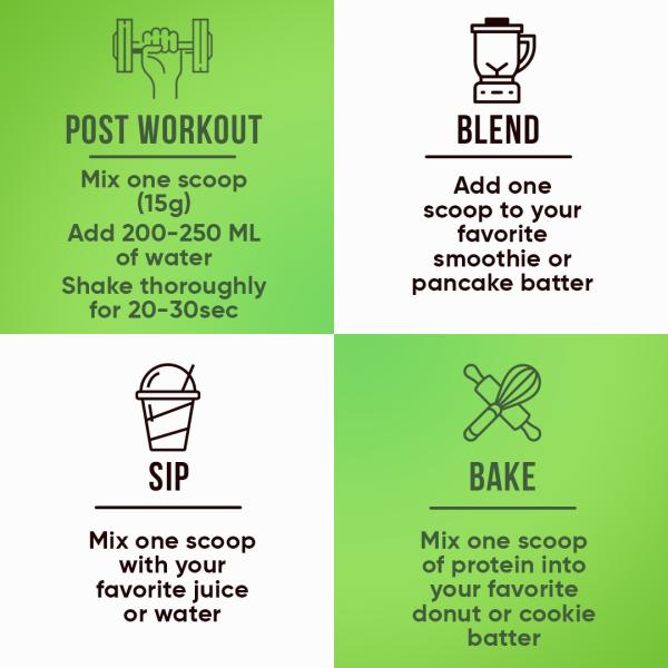 Fitspire 100 Percent Plant Protein Made With Pea Protein Chocolate 500 gm - Protein Drink