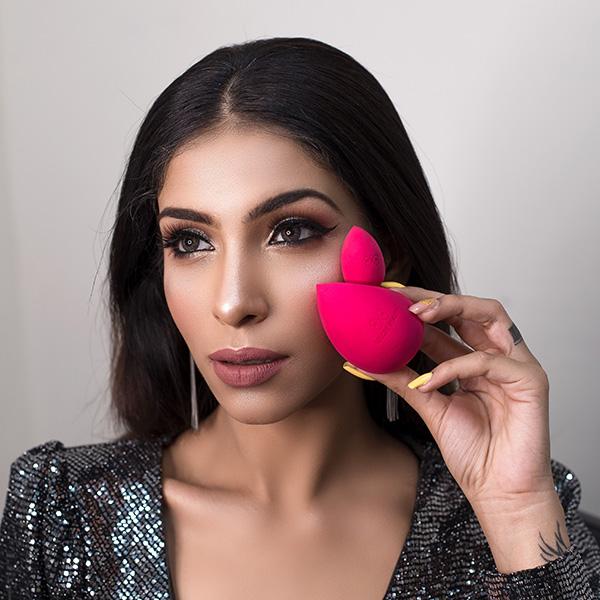 Boujee Beauty 1xsmall Sponge + 1xlarge Sponge (Pink) S01p 1's - Sponges & Applicators