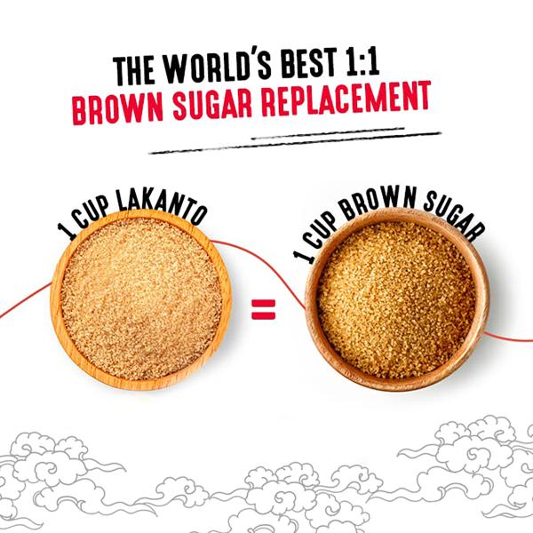 Lakanto Monkfruit Sweetener (Combo Pack Of Golden 2X (30's X 2.5 g) + Golden 454 g) 1's - Sugar Substitute