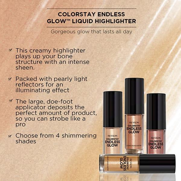 Revlon Colorstay Endless Glow Liquid Highlighter - Topaz 8.2 Ml - Highlighters & Illuminators
