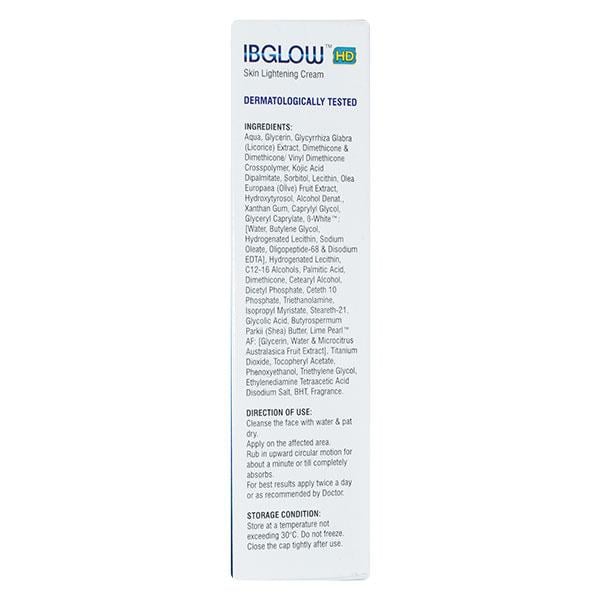 IBGLOW HD SKIN LIGHTENING Cream 15gm - Hyperpigmentation-Oth