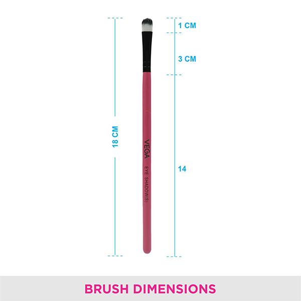 Vega Eye Shadow Brush (Small) (MBP - 07) Color - Pink 1's - Eye Brush