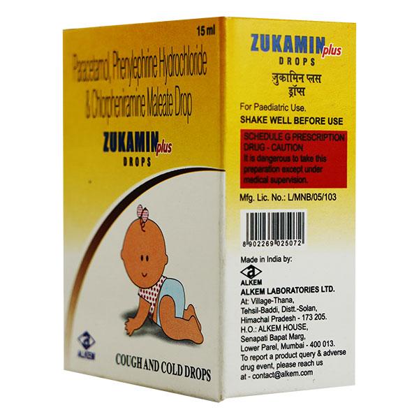 Zukamin Plus Drops 15ml - Cough And Cold-Cou