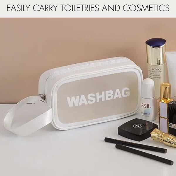 Allure Washable Cosmetic Small Bag Color White 1's - Makeup Bags & Cases
