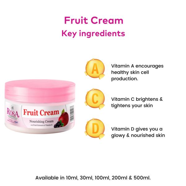 Rosa Fruit Cream 500 ml - Face Creams