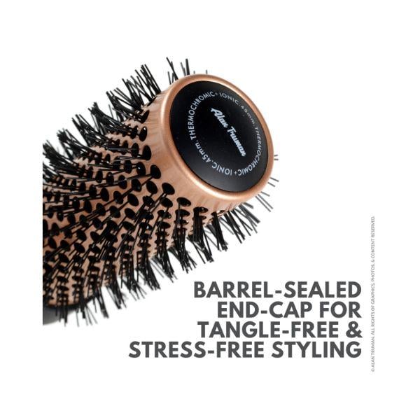 Alan Truman Gold Ceramic Blow-Drying Brush-Medium 1's - Hair Brushes