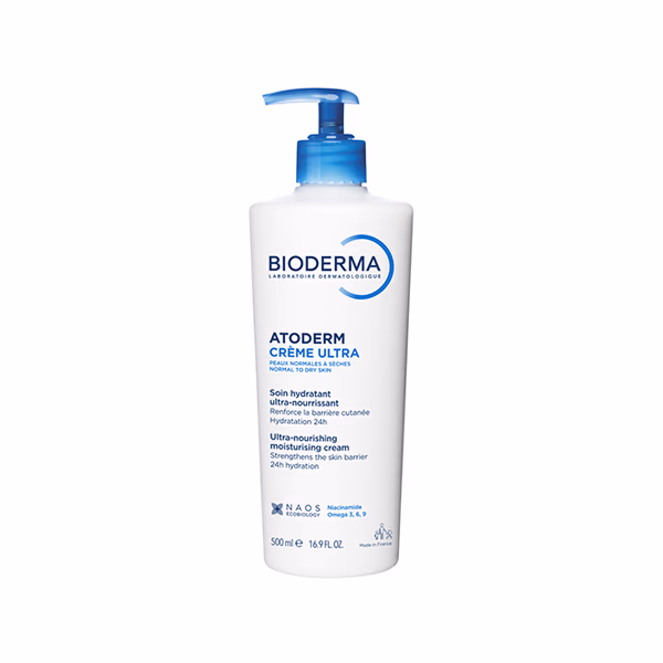 Netmeds | Bioderma Atoderm Creme Ultra-Nourishing - Moisturizer For Normal To Sensitive Dry Skin 500 ml