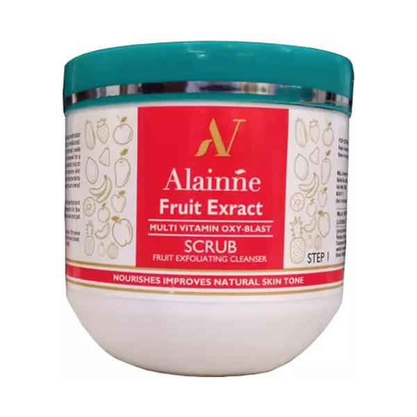 Netmeds | Alainne Fruit Extract Multi Vitamin Oxy Blast Step1 Face Scrub 500 gm