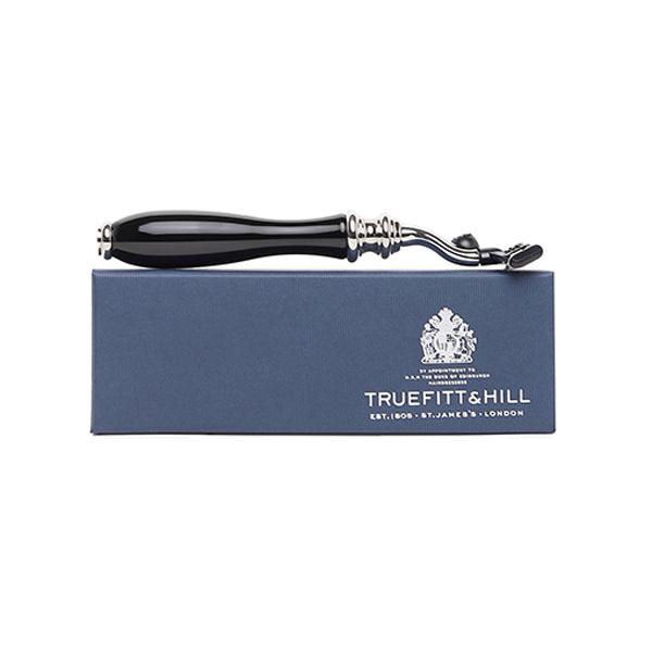Netmeds | Truefitt and Hill Faux Ebony Mach 3 Shaving Razor Chrome Wellington Essential Grooming Collection For Men 1's