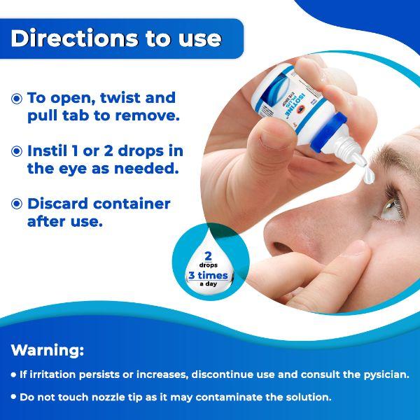Jagat Pharma Isotine Plus Eye Drop Vials (Pack of 6 x 10 ml) 2's - Speciality Medicines