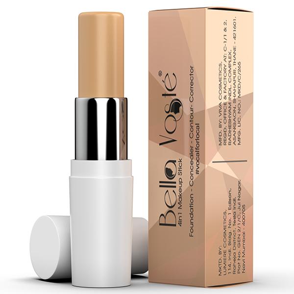 Bella Voste 4-In-1 Makeup Stick Sand Dust (11) 5.5 Gm - Nail Polish