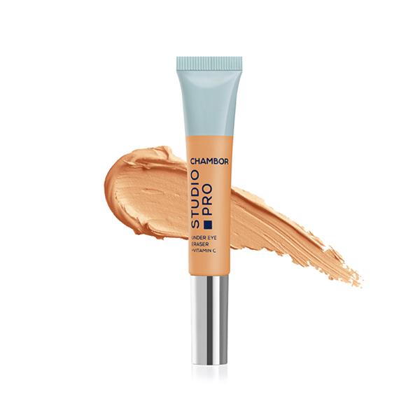Netmeds | Chambor Studio Pro Under Eye Eraser + Vit C - N degree 106 - Warm - Tan 10 g