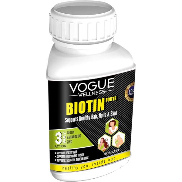 Netmeds | Vogue Wellness Biotin Forte Tablet 60's