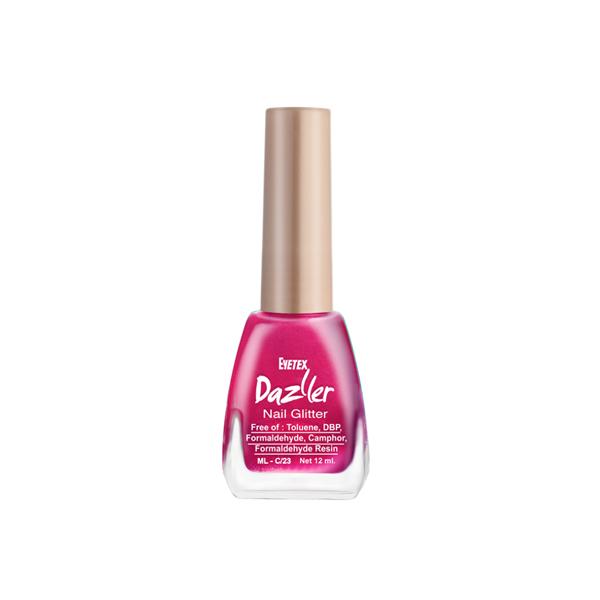 Eyetex Dazller Nail Glitter - DMA1 (Claret) 12 ml - Nail Polish