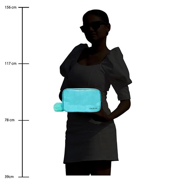 Colorbar Pom Pom Travel Kit - Aqua Aura 1's - Makeup Bags & Cases