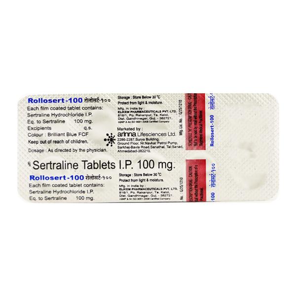 Netmeds | ROLLOSERT 100mg Tablet 10's