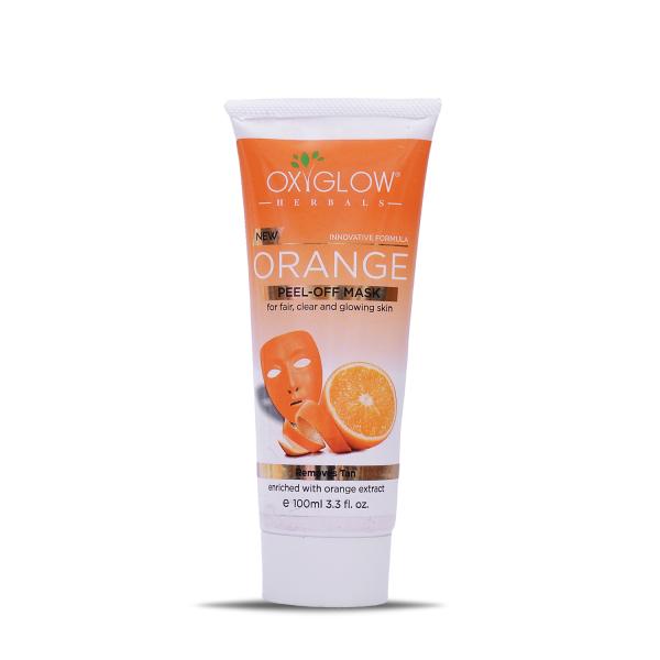 Netmeds | Oxyglow Peel Off Face Mask - Orange 100 gm