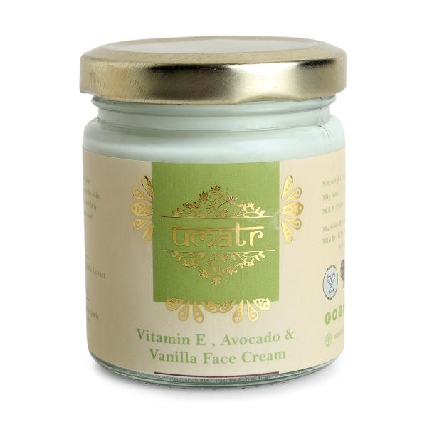 Umatr Vitamin E Avacado and Vanilla Face Cream 100 gm - Face Serum