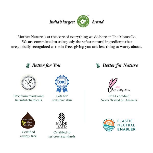 The Moms Co. Natural Advanced Vitamin C Complete Face Care Routine Kit 270 gm - Scrubs & Exfoliants