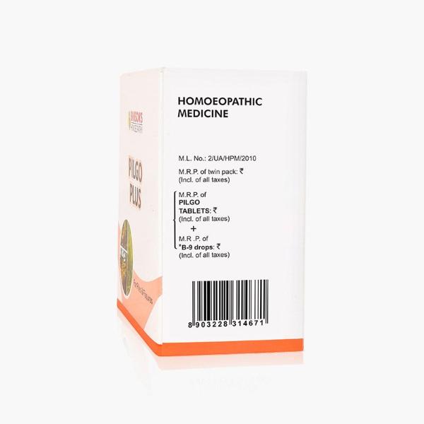 Bakson's Piglo Plus Combo Pack (Pilgo Tablet 75's and B-9 Drops 30 ml) - Speciality Medicine