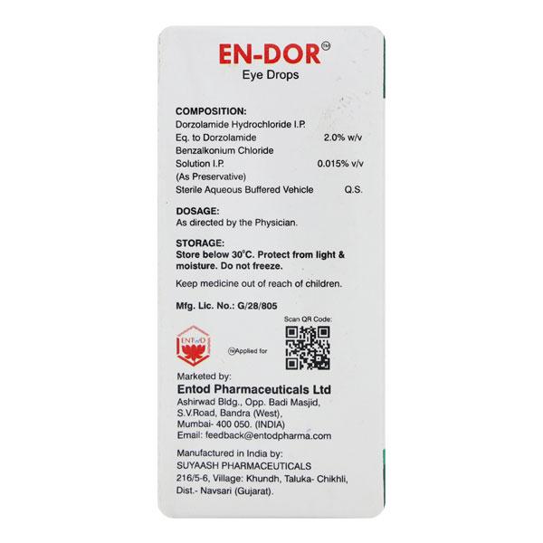 ENDOR Eye Drops 5ml - Glaucoma-Ant