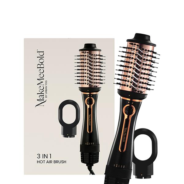 Netmeds | Urban Yog MakeMeeBold 3-in-1 Hot Air Brush Hair Dryer Hair Straightener Volumizer Blow Dryer 800 gm