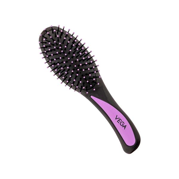 Netmeds | Vega Cushion Hair Brush for Men and Women for Straightening and Grooming (E33-CB) 83 gm