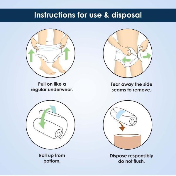 Kare In Adult Diapers (M) 10's - Adult Diapers & Pads