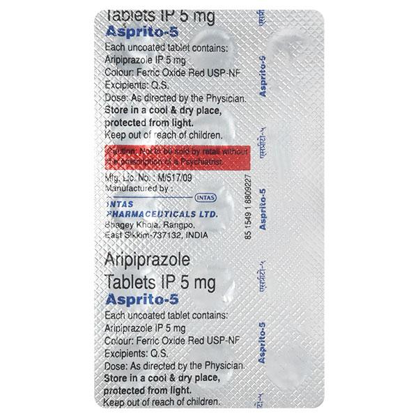 Netmeds | ASPRITO 5mg Tablet 15's